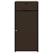WFX Utility™ Single Storage Cabinet( 43.7" H x 21.7" W x 21.7" D) Plastic/Steel in Brown | 43.7 H x 21.7 W x 21.7 D in | Wayfair