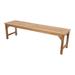 Loon Peak® Georgee Outdoor Bench Wood/Natural Hardwoods in Black/Brown/White | 18 H x 60 W x 15.25 D in | Wayfair 94E012E9B45F4985A89B989E0D7F0753
