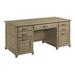 Rosalind Wheeler Baldrige Desk Wood in Brown/Green | 31 H x 66 W x 32 D in | Wayfair 01FB3F51376C42879FEEEC3167CE699B