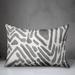 Ebern Designs Kalop Indoor/Outdoor Throw Pillow Polyester/Polyfill blend in Gray | 14 H x 20 W x 1.5 D in | Wayfair