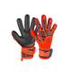 Torwarthandschuhe REUSCH "Attrakt Silver NC" Gr. 9, orange (orange, blau) Damen Handschuhe Sporthandschuhe