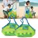 LBS 2 Pack Large Beach Toy Bag Kids Sand Toys Storage Bag Sea Bag Beach Toys Tote Bag Beach Pool Gear(Blue)