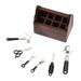 1 Set of Miniature House Tool Case Mini House Tool Kit Mini House Repair Tool Tiny House Decor