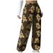 Women Cute Bear Pajamas Bottoms Soft Cozy Plush High Waist Sleep Pants Teen Girls Warm Sleepwear Pjs Lounge Pants