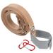 Portable Camping Strap Clothesline Outdoor Tent Rod Nylon Cord Rope Multipurpose Metal