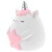 Star Unicorn Piggy Bank Desktop Decoration Ornament Birthday Gift Cute Coins Childrens Gifts Chrismas Money Pot White