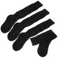 Football Socks 2 Pairs Soccer Stockings Kids Mens Trainer Compression Compression+socks Cotton and Women Child