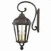 3 Light Outdoor Wall Lantern in Traditional Style 11 inches Wide By 29 inches High-Bronze Finish Bailey Street Home 218-Bel-2513296