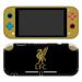 Head Case Designs Officially Licensed Liverpool Football Club Art Liver Bird Gold On Black Vinyl Sticker Skin Decal Cover Compatible with Nintendo Switch Lite