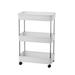 Savings Clearance! Zeceouar Rolling Storage TrolleyLaundry Room Organization 3 Tier Mobile Shelving Unit Bathroom Organizer Storage Rolling Utility Trolley For Kitchen Bathroom