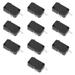 Microwave Oven Switch Miniature SPDT Snap Action 2 Pin Replacement Button 10 Pcs