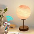 Up to 50% off HRERSOM Glass Ball Planets Desk Lamp Dimmable Mood Night Light Astronomical Decoration USB Rechargeable Colorful Remote Control Planets Lamp 12 Cm on Clearance