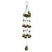 Resin Bird s Nest Wind Chime Ornament Home Bell Outdoor Garden Bird Wind Chime Pendant Composite Wind Chime
