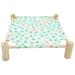 Cat and Dog Summer Bed Sleeping Nest Wooden Outdoor Pet Cooling Indoor Cats Dogs