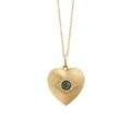 Eye Love Small 18K Yellow Gold, 0.06 TCW Diamond & Multi-Gemstone Locket Necklace