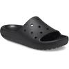 Badepantolette CROCS "Classic Slide V2", Herren, Gr. 46, schwarz (schwarz uni), Croslite, sportlich, Schuhe Pantolette Badelatschen Badeschuh, Sommerschuh, Poolslides, Schlappen, mit Lüftungsöffnungen, G-Weite