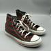 Converse Shoes | Converse Chuck Taylors 90s Christmas Plaid High Tops Missing Jingle Bells & Logo | Color: Green/Red | Size: 6.5