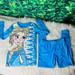 Disney Pajamas | Disney Frozen Elsa Pajama Set Girls Xs | Color: Blue/White | Size: Xsg