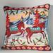 Anthropologie Accents | Anthropologie Raphael Balme Pillow - Red | Color: Red/White | Size: Os