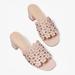 Kate Spade Shoes | Kate Spade Daisy Pearl Heeled Mule Sandals, Rose Smoke Nib | Color: Pink | Size: Various