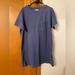 Madewell Dresses | Madewell Tshirt Dress Blue L | Color: Blue | Size: L