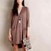 Anthropologie Dresses | Anthropologie Dolan Tegan Taupe Soft Cupro Tunic Dress | Color: Tan | Size: M