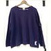 Disney Tops | Disney Store Mickey Mouse Top Knit Pullover Womens Xxl Purple Sleeve Pocket | Color: Purple | Size: Xxl