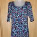 Lularoe Dresses | Lularoe Nicole Dress | Color: Blue/Red | Size: Xl