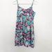 American Eagle Outfitters Dresses | American Eagle Tropical Tiered Sundress | Color: Blue/Purple | Size: Xs