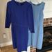 J. Crew Dresses | J. Crew Lot Blue Tweed Texture Sheath Dresses, 2t Tall | Color: Blue | Size: 2t