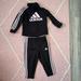 Adidas Matching Sets | Adidas Zip Up Track Suit - Only Worn Once! | Color: Black/Pink | Size: 18mb