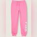 Pink Victoria's Secret Pants & Jumpsuits | Dreamy Pink Relaxed Joggers By Victoria Secret Pink | Color: Pink | Size: L