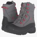 Columbia Shoes | Columbia Youth Bugaboot Boys-K Snow Boots-Quarry Rocket. Size: 2 | Color: Gray/Red | Size: 2b