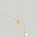 Madewell Jewelry | (5)Madewell Nwot Two-Piece Freshwater Pearl Necklace Set | Color: Gold | Size: Os