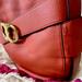 Tory Burch Bags | Authentic Tory Burch Red Pebble Grain Leather Crossbody Bag | Color: Red | Size: Os