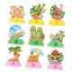 SAFIGLE 36 Pcs Hawaiian Honeycomb Ornament Aloha Party Centerpieces Tropical Honeycomb Centerpieces Flamingo Tiki Decor Honeycomb Adorn Paper Banquet Dining Table Honeycomb Ball