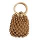 TENDYCOCO Woven Bag Woven Beach Bucket Bag Book Tote Bag for Women Tote for Women Womens Tote Bag Women Tote Handbags Straw Handbags Straw Purses Rattan Women's Cotton Thread Beach Bag