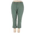 Gap Jeans - Mid/Reg Rise: Green Bottoms - Women's Size 20 Petite