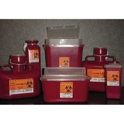 VWR Sharps Container Systems 186WV Extended Neck Sharps Containers Large Wide Opening