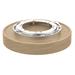 Rev-A-Shelf Lazy Susan Wooden Circle 1-Shelf w/Swivel Bearings Wood in Brown | 2.38" H x 10" W x 10" D | Wayfair 4WLS001-10-B52