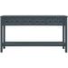 Red Barrel Studio® Jayona 60" Console Table in Blue | 34 H x 60 W x 11 D in | Wayfair B10D52D76534474DB4B82A723B34B29F