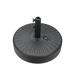 Winston Porter Raeona HDPE Free Standing Umbrella Base in Black | 5.51 H x 20.08 W x 20.08 D in | Wayfair 5F45741D706746A59BEC0BB2A7D56482