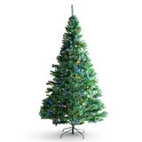 The Holiday Aisle® Christmas Tree, 6.5ft Prelit Artificial Xmas Tree in Green | 6.5' | Wayfair 125E1561F9ED4ACC9FF70DCFBE1C661B
