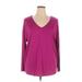 INC International Concepts Active T-Shirt: Purple Activewear - Women's Size X-Large