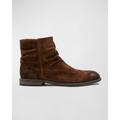 Port Wells Suede Zip Boots