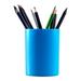 Pen holder 2Pcs Tabletop Pen Holder Round Pen Container Makeup Brush Organizer Plastic Reusable Pen Organizer