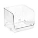 Cosmetic Display Case Multifunction Stackable Plastic Transparent Makeup Organizer for Home 15.5x15x12.8cm/6.1x5.9x5.3in