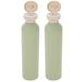 2 Pcs Shower Gel Bottle Travel Containers Shampoo Toiletry Bottles Hair Conditioner Small Plastic