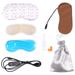 Cooling Blindfold USB Eye Mask Adjustable Temperature for Sleeping Strain Relief