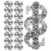 Dollar Sign Jewelry Nail Decorations Charms for Women Nails Alloy Art Miss 20 Pcs